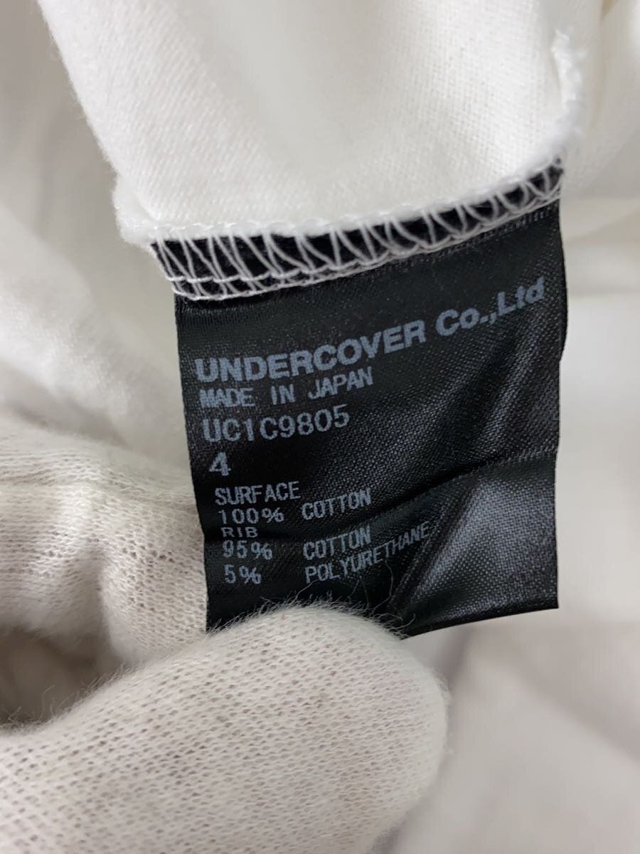 UNDERCOVER T-SHIRT ×KOSUKE KAWAMURA 4 COTTON WHITE UC1C9805 UNDERCOVER T-SHIRT ×KOSUKE KAWAMURA 4 COTTON WHITE UC1C9805