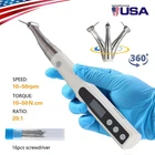 Dental Wireless Implant Electric Torque Wrench Handpiece Tool Driver 360° Rotate