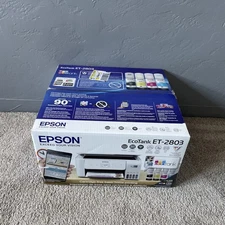 Epson EcoTank ET-2803 Color Inkjet All-In-One Printer - White
