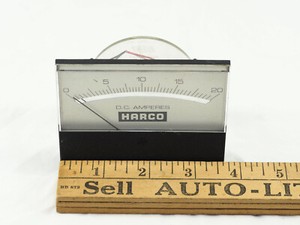 ***Hallicrafters  Harco DC Amps Meter  0-20A Range N.O.S.!***