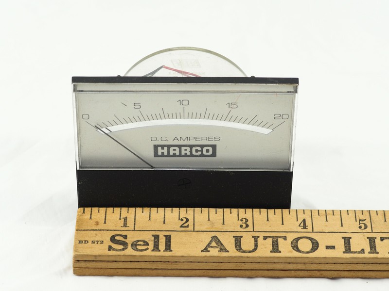 ***Hallicrafters  Harco DC Amps Meter  0-20A Range N.O.S.!***