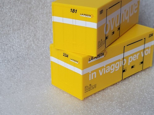 LaPosta Die Schweizer Post in viaggio per voi , ovungue 2x20 FT Container Piko - Bild 5 von 8