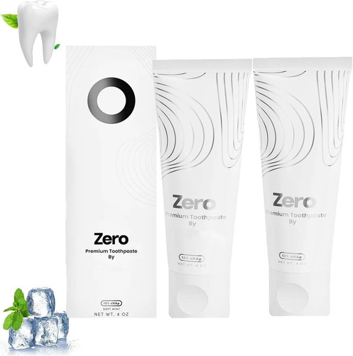 Zero Toothpaste 10% Nano-Hydroxyapatite for Advanced Enamel Protection 2025 New - Picture 6 of 7