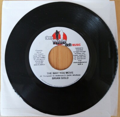 7'' BRIAN GOLD - THE WAY YOU MOVE/KID KURRUPT - FLING UP DI P...(GRIMEY RIDDIM) 