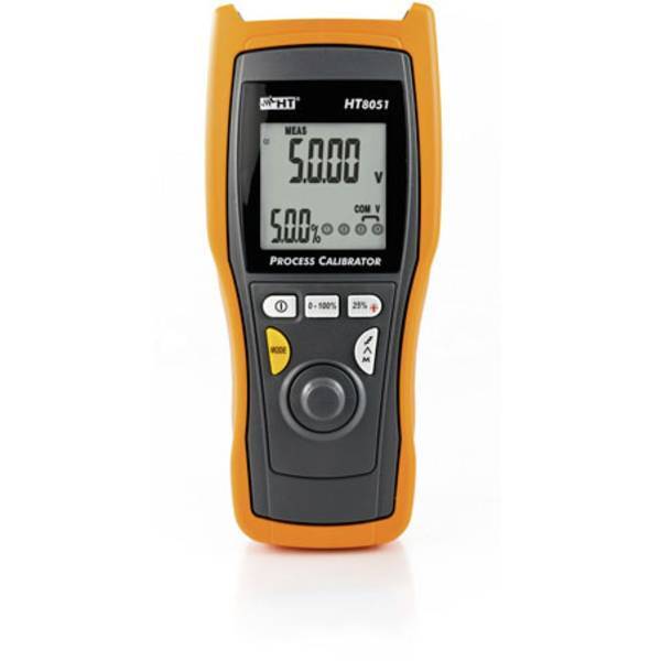 HT Instruments 1009640  HT8051 Calibratore Tensione, Corrente Batteria ricaricab