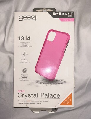 Gear4 Neon Pink Crystal Palace Apple iPhone 11 6.1 Phone Case | eBay