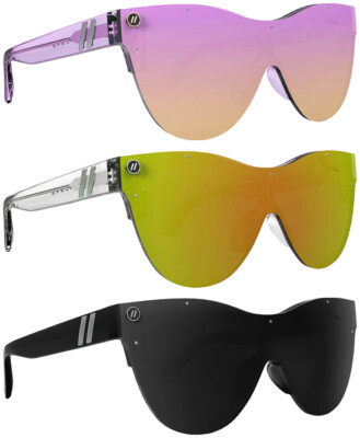 Blenders Alice Polarized Women's Rimless Cat Eye Sunglasses