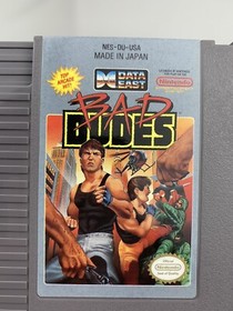Bad Dudes - Nintendo NES Game Authentic Cart. Only USED GOOD!