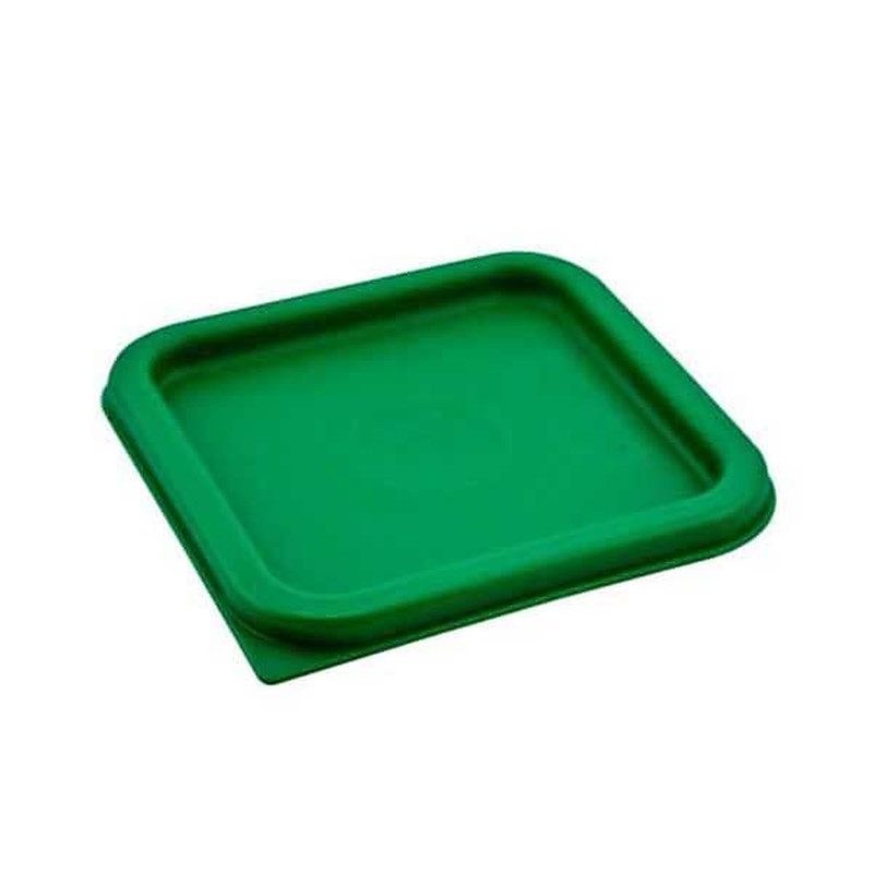 Cambro Small Polyethylene Square Lids for 2 and 4 Qt. Food Containers, 6 Pack