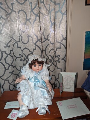 Marie Osmand Toddler Baby Mein Liebling Doll #580/1500 W/ Paperwork and Bracelet