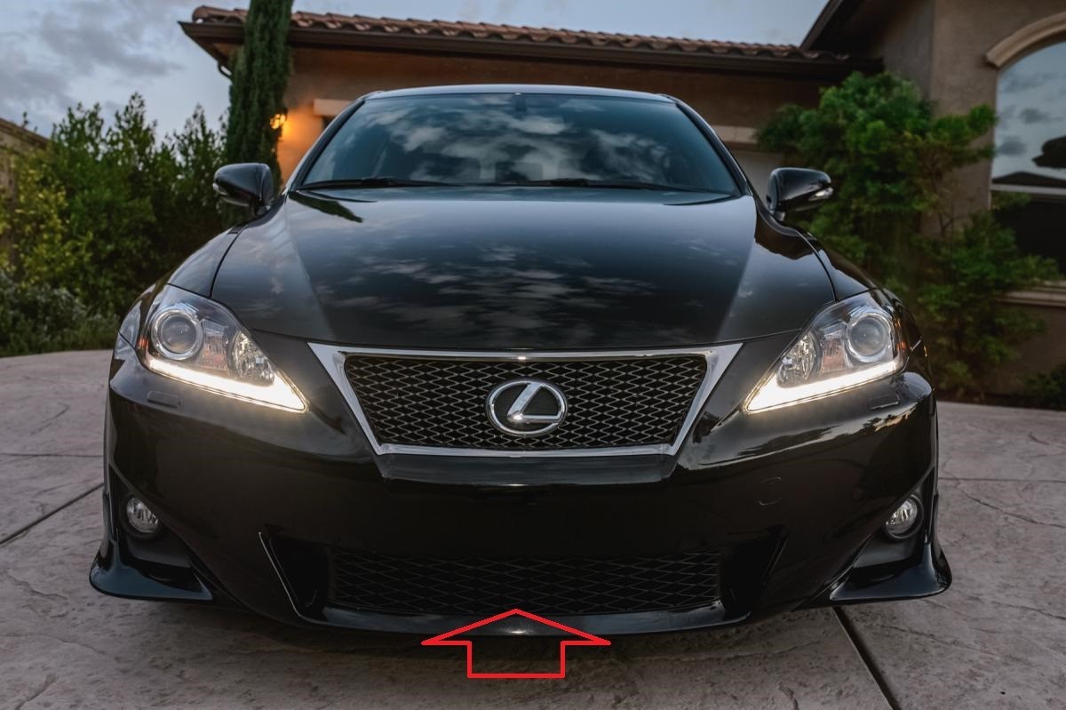 OEM Lexus 2011-2015 Is250 and Is350 Front Lower Grille for