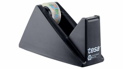 tesa Easy Cut Economy Tischabroller Klebebandabroller mit tesafilm Eco & Clear 