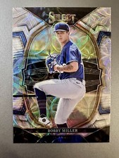 2023 Panini Select Bobby Miller Silver Scope Prizm SP RC Dodgers
