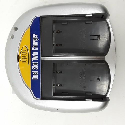 Digital Concepts CHTW-2L Dual Slot Twin Charger For Canon NB-2L/NB2L12