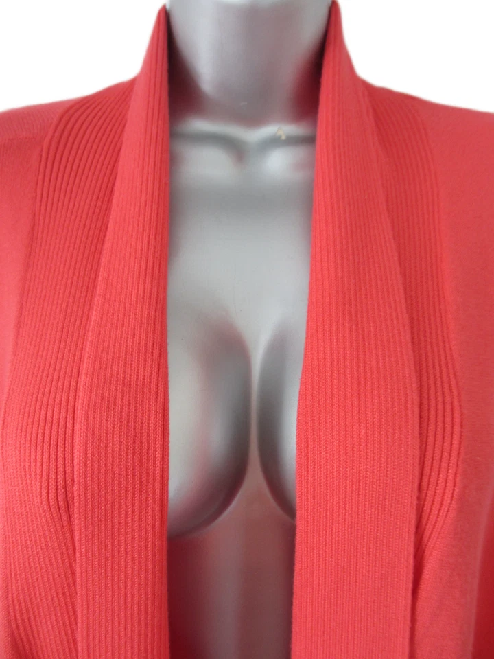 Cárdigan Suéter Covington Mujer 3X Abrigo Coral Brillante Chal Túnica Suéter Abrigo Foto 3 de 4