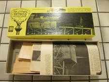 fine scale miniatures ELEVATED COALING STATION wood/metal kit HO scale ////