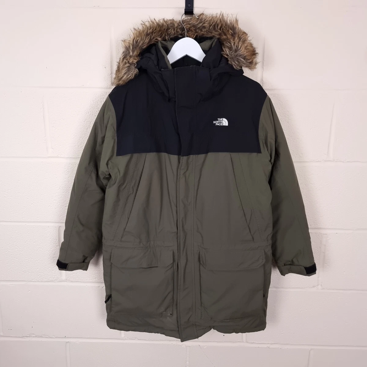 THE NORTH FACE McMurdo Parka Coat Boys XL 550 Down Dryvent Waterproof Hooded