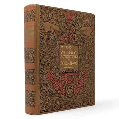 Die lustigen Abenteuer des Robin Hood HOWARD PYLE Scribner's 1927 ILLUSTRIERT