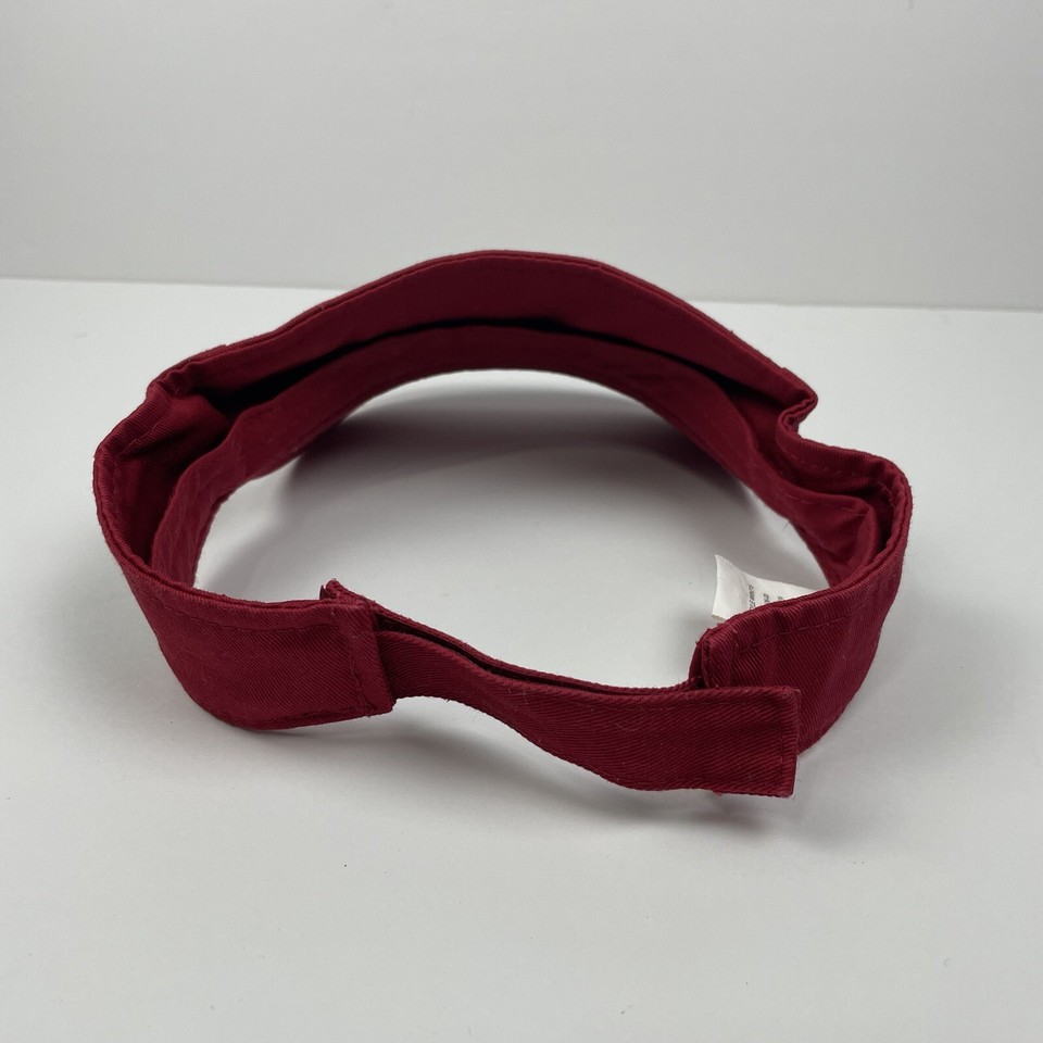 Wendys Sun Visor Crew Employee Fast Food Hamburgers Uniform Apparel