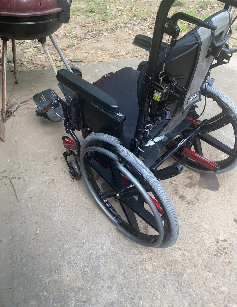 Quickie Iris 16” X 18” Manual Tilt In Space Wheelchair With