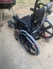 Quickie Iris 16 X 18 Manual Tilt In Space Wheelchair With Cushion Quick