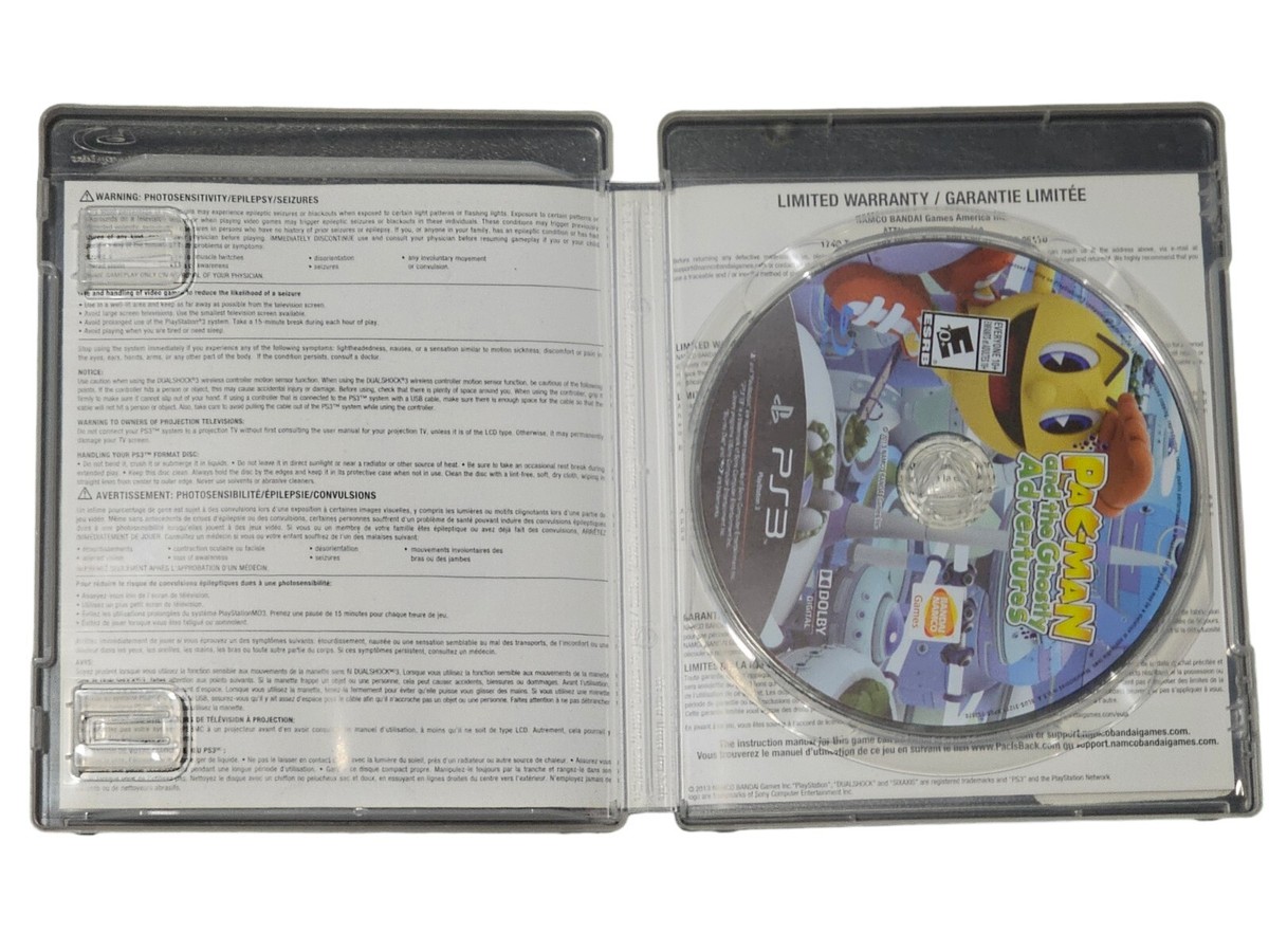 Pac-Man Et Les Aventures De Fantômes – PS3 – PAL – Complet Boîtier Notice – FR
