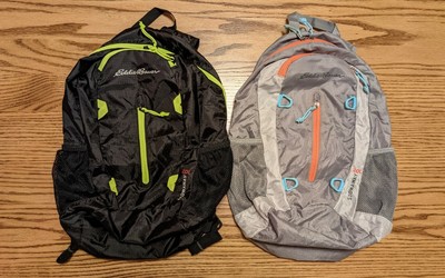 eddie bauer foldable backpack