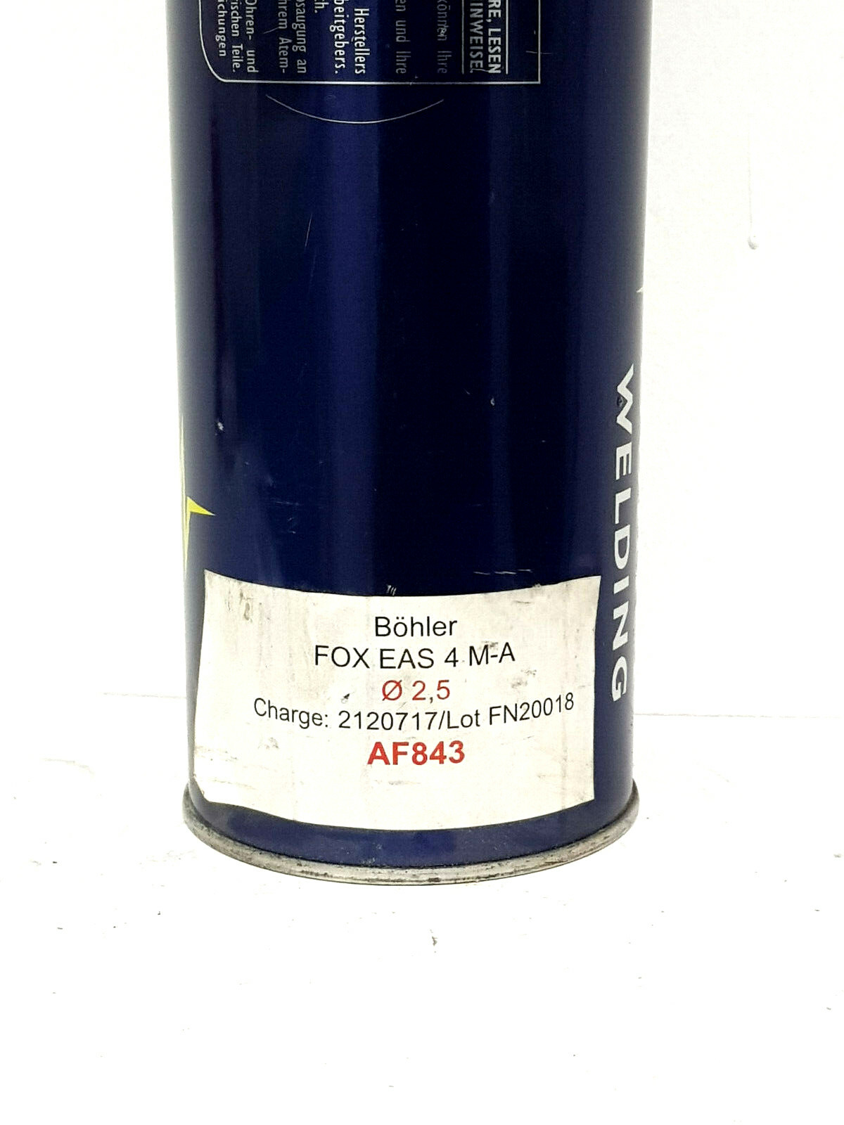 Böhler FOX EAS 4 M Cast iron Welding rods. ARC 2.5 mm . Cast Iron
