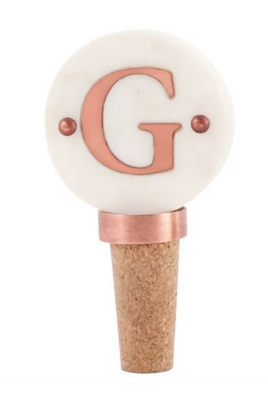 Tapones de Botella blanca Mud Pie y corchos