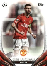 2023 Topps UEFA Club Competitions #178 Bruno Fernandes Manchester United