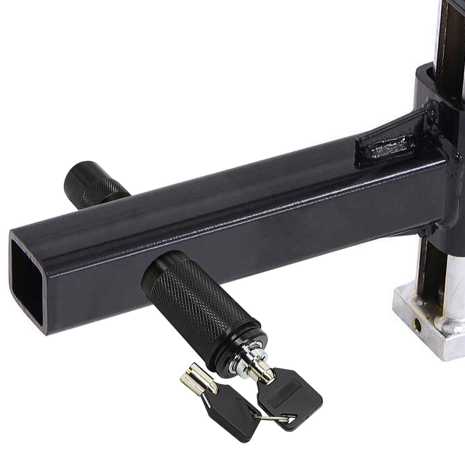 2PCS Upgrade 5/8in Hitch Pin Lock with Keys for RV Truck Trailer Tow Receiver