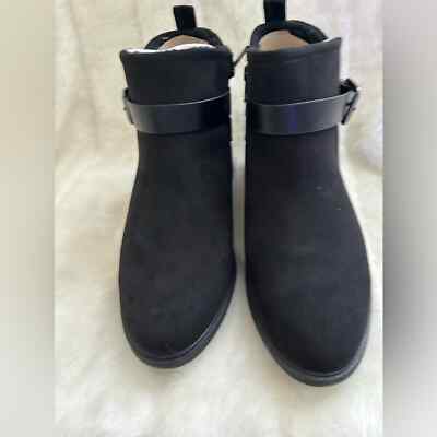 Elsa Fur Lined Ankle Boots-Size 7