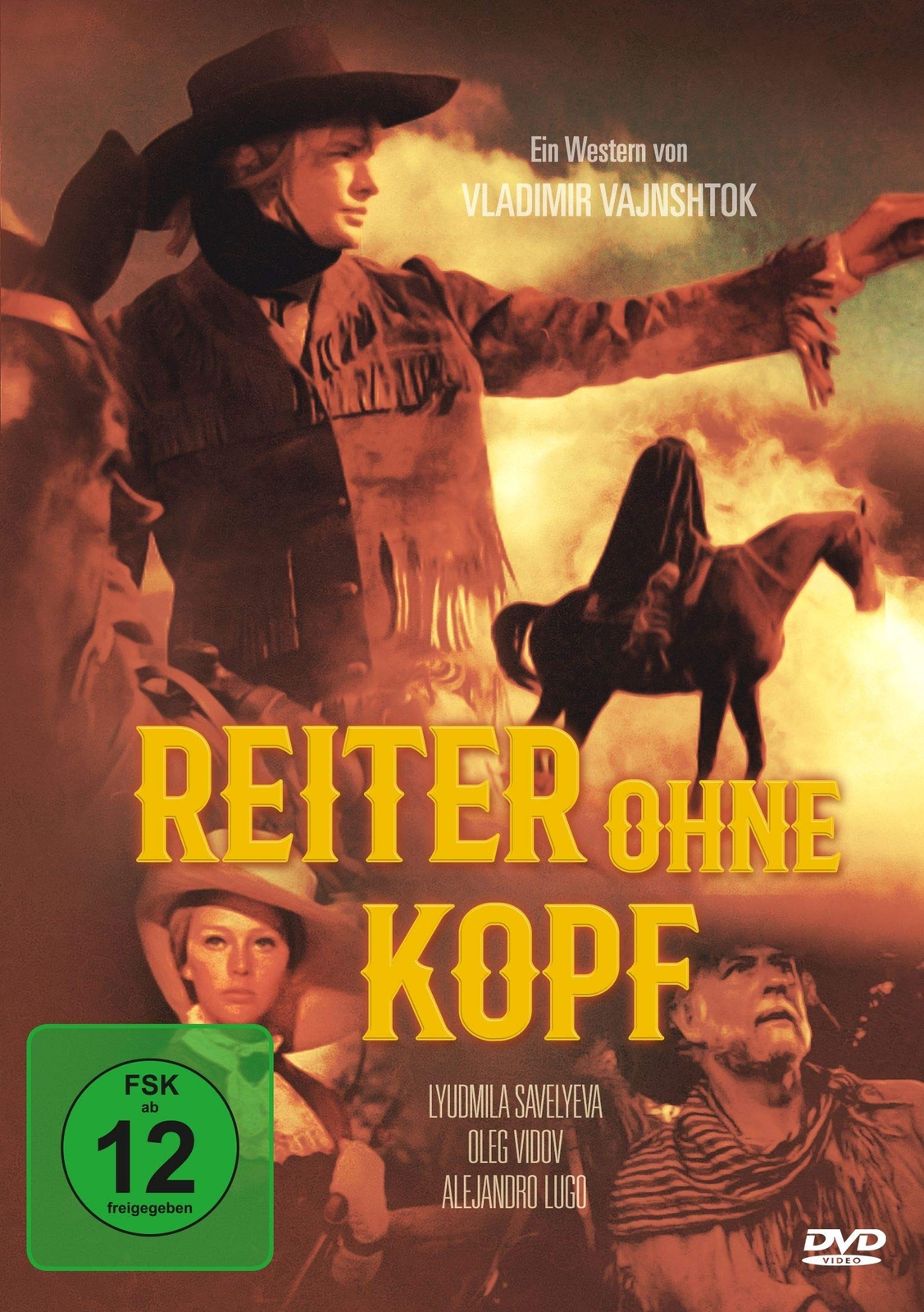 REITER OHNE KOPF - MOVIE (DVD) Lyudmila Saveleva Oleg Vidov Aleksandr Milokostyj