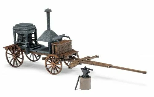 Modellini statici di auto, furgoni e camion rimorchio Busch scala 1:87