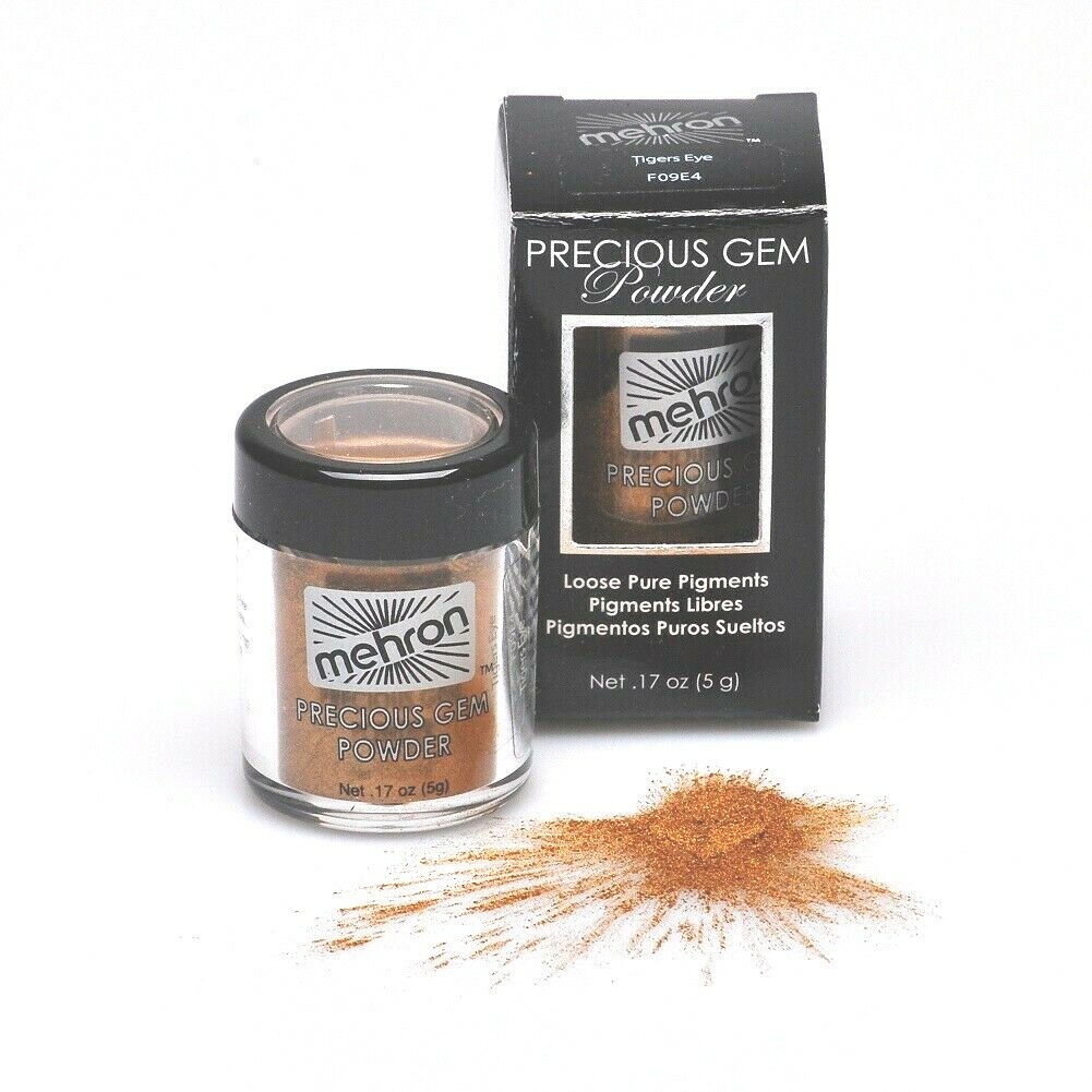 Mehron Precious Gem Powder – Bronzite, Strahlender Glitzerpuder Für Make-up & Körper (5g)