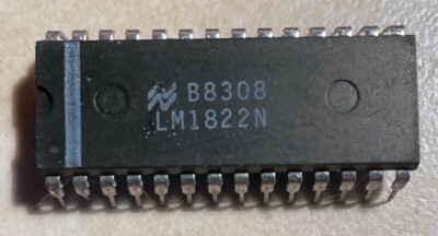 National LM1822N Video IF Amplifier/PLL Detector System - NOS