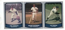 moose skowron 82 raschi 70 phil rizzuto 10 yankees card lot baseball legends