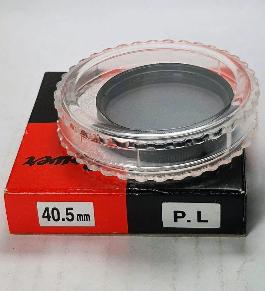 Genuine 40.5mm Polarizer PL Glass Lens Filter Japan 40.5 mm Polarizing Pol Bower - Image 2 of 3