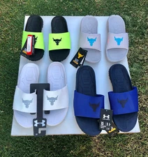 Under Armour UA Project Rock Slides 2.0 3.0 Michelin Wild Gripper Soles BSR