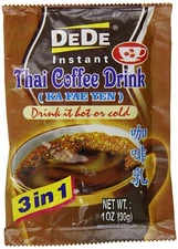 De De Instant Thai Coffee Drink, 12 count x 30 gram