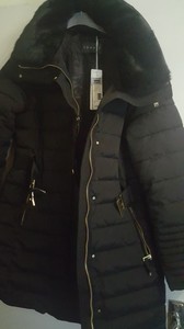 esprit mid padded jacket with hood