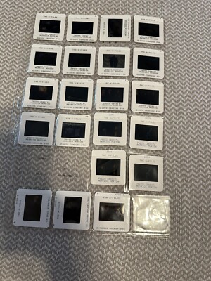 FOX-BROADCASTING COMPANY-TV SHOW  THE X-FILES - 35mm FILM CLIPS-(21)!!!!!!