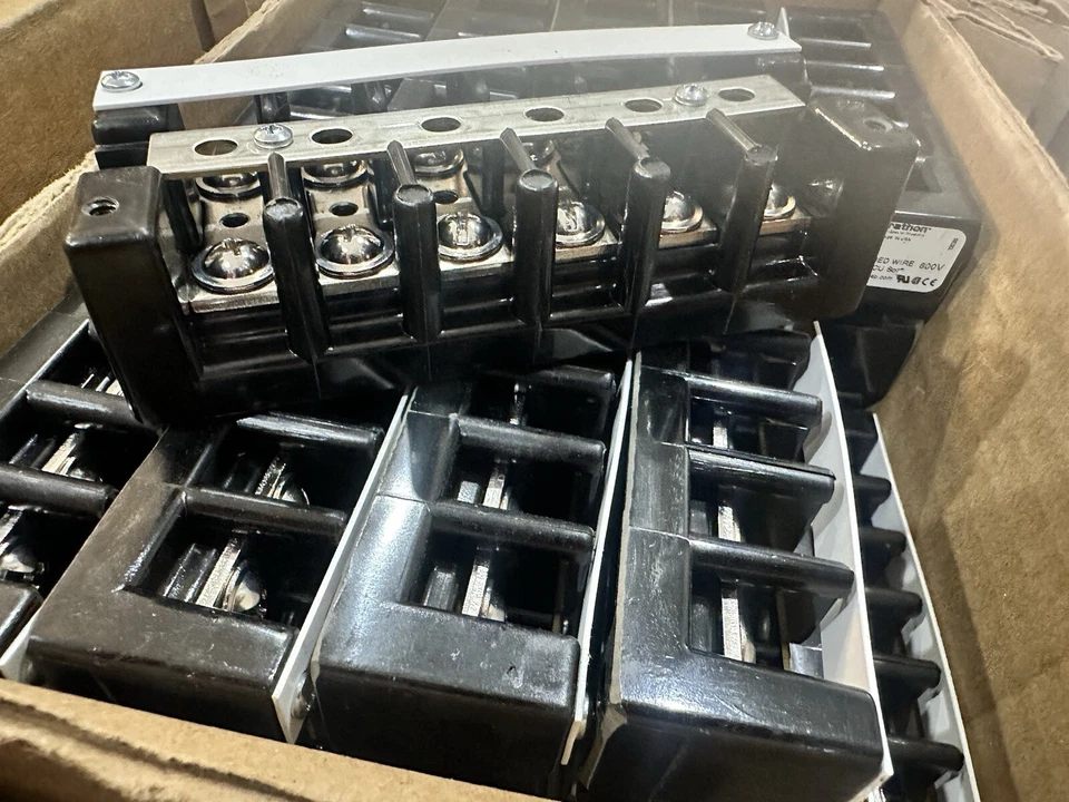 Marathon Special Products 600V 75A 6-Position Terminal Block 1506 SC NEW - Image 3 of 4