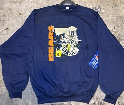 EXTREMELY RARE!! Vintage 1990 Bears Vs Packers Official Licensed NFL Crewneck