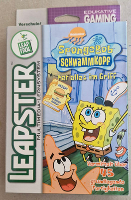 LEAPSTER SpongeBob hat alles im Griff NEU und OVP