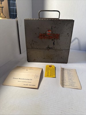 Vintage Organizing Case Dremel Tool Model 2000 Sander and Polisher Case