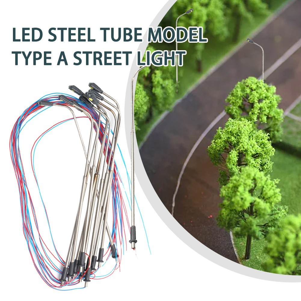 Diluopel 8 X O Gauge Led For Street Wall Light Model Train Path Lamp ...