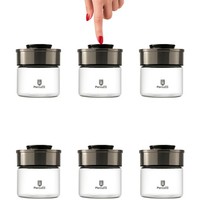 Vakuum Vorratsdosen Glas 6Er Set 450Ml VorratsgläSer Vakuumdeckel Luftdicht