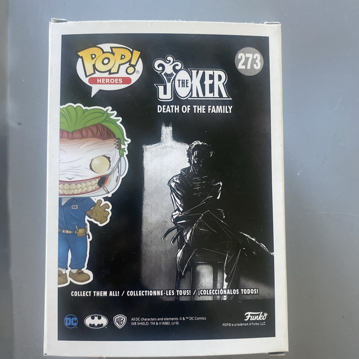 POP! ファンコ DCスーパーヒーロー ジョーカー (家族のデス) 限定