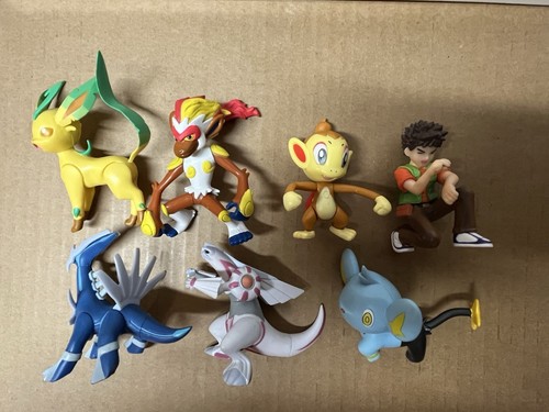 Large 31 Lot Vintage Pokémon Figures Jakks & Tomy, Thermos, Kneeling Diamond E5 - Picture 7 of 22